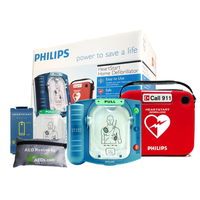 Philips Heartstart Home Aed Defibrillator Bundle Purchase Aeds