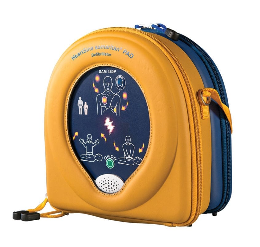 New HeartSine AED machine