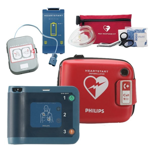 Philips Heartstart Home Aed Defibrillator Bundle Purchase Aeds 