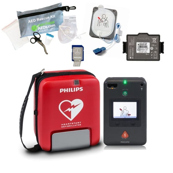 Philips Heartstart Onsite Aed Portable Bundle Purchase Aeds 