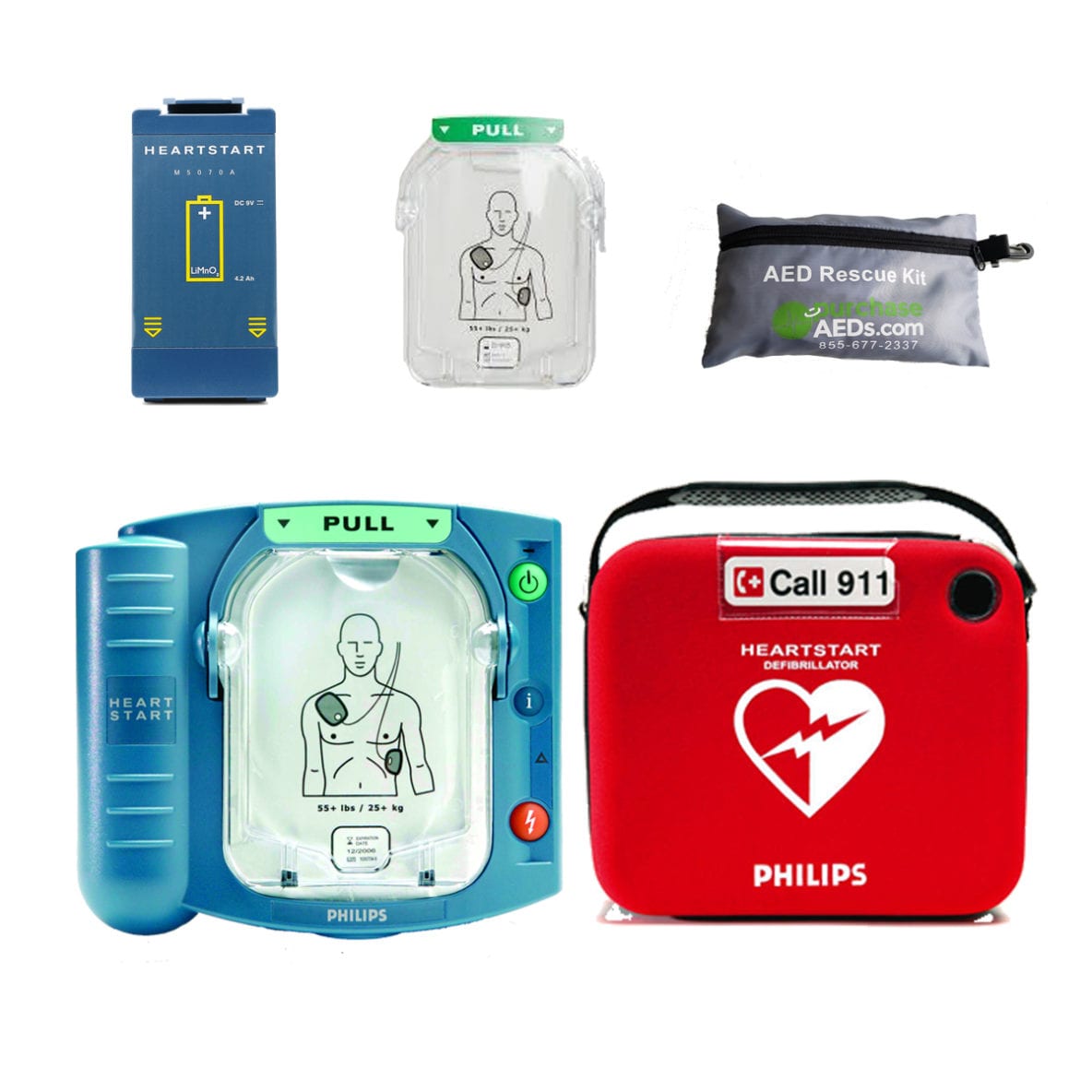 Philips HeartStart OnSite AED - HeartStart Defibrillators For Sale